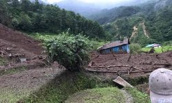 पहिरोमा पुरिएर स्याङ्जामा एक जनाको मृत्यु
