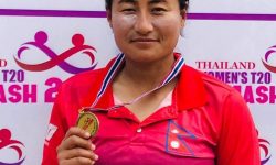 ब्याटिङ वरीयतामा नेपालकी उपकप्तान सिताको वरीयता सुधार