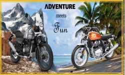 एड्भेन्चर मिट्स फनः रोयल इन्फिल्डका दुई बाइकको एक हप्ते टेस्ट राइड