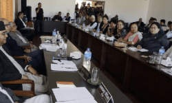 काँग्रेस बैठक स्थगन