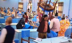 राजधानी प्रस्ताव विवाद : प्रदेशसभा बैठकमा तोडफोड गर्ने सांसद‌्‌लाई कारबाहीको संकेत