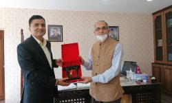 पर्यटन मन्त्री भट्टराई र भारतीय राजदूत क्वात्राबीच भेटवार्ता