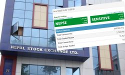 दसैं  अघिको अन्तिम कारोबार दिन दोस्रो घण्टामा नेप्से ६.२९ अंक बढ्यो, कारोबार रकम करिब ८५ करोड