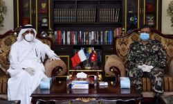 प्रधानसेनापति र कतारका राजदूतबीच भेटवार्ता