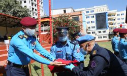 प्रहरी महानिरीक्षक क्षेत्रीबाट एफपियु युनामिड मिसन जाने प्रहरी टोलीलाई बिदाइ