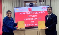 अशोक लेलैण्ड र सनराइज बैंकबचि सम्झौता