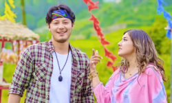 म्युजिक भिडियो ‘माया बैगुनी’मा आँचल र निराजनको प्रेम