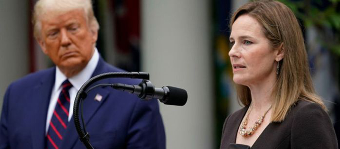 अमेरिकी सर्वोच्च अदालतको न्यायाधीशमा ब्यारेट नियुक्त, शपथ ग्रहण पनि सम्पन्न