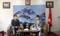 अध्यक्ष तिमिल्सिना र दक्षिण कोरियाका राजदूत पार्कबिच भेट