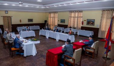 नेकपा सचिवालय बैठक : डा. केसीको जारी अनशन र मन्त्रिपरिषद् हेरफेरबारे छलफल