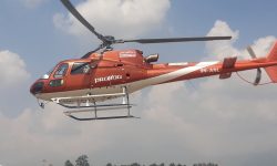 कर्णालीमा कारोना संक्रमितको उद्धार हेलिकोप्टरबाट