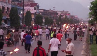 राजधानीको विरुद्धमा आन्दोलन चर्किन थालेपछि बुटवलमा निषेधाज्ञा जारी