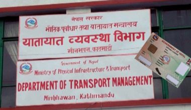 सबै सिटमा यात्रु राख्न पाउनु पर्ने मागसहित यातायात विभागले पठायो मन्त्रालयमा पत्र