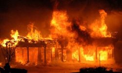 विद्यालयमा आगलागी हुँदा ११ बालबालिकाको मृत्यु