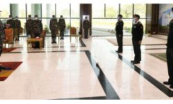 प्रधानसेनापति थापाद्वारा दर्ज्यानी चिन्ह प्रदान