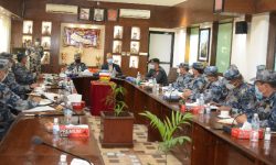 गृहसचिव न्यौपानेद्धारा बाहिनीपतिहरुलाई निर्देशन