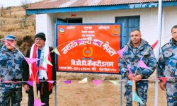 ईलाम जिल्लाको सन्दकपुरमा सशस्त्र प्रहरी बल नेपालको बिओपी स्थापना