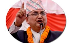 पूर्व एमाले भन्दै ओली निकटको भेलामा ईश्वर पोखरेलको सम्वोधन