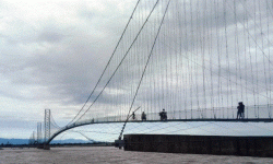 महाकाली नदी माथिको झोलुङ्गे पुलमा आवागमन बन्द