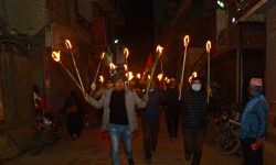 जसपाले निकाल्यो प्रतिनिधिसभा विघटनविरुद्ध देशभर मसाल जुलुस