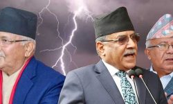 आयोगलाई प्रचण्ड–माधव पक्षको प्रश्न : पार्टीले हटाएको ओलीलाई किन ‘अध्यक्ष’ भनेको ?