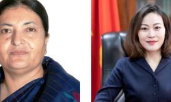 राष्ट्रपति भेट्न चिनियाँ राजदूत शितलनिवासमा