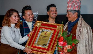 करोड भ्यूज कटेकोमा अग्रज कलाकारहरुलाई सम्मान