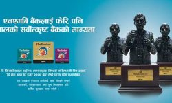 एनएमबी बैंक दि बैंकर्स बैंक अफ दि इयर २०२० बाट सम्मानित