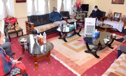 पुल्चोकमा मन्त्रीहरूसँग प्रधानमन्त्रीको आकस्मिक भेट