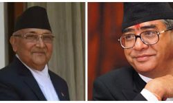 ओली र देउवाकाे सरकार बनाउने आआफ्नै खेलाे