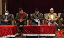 प्रचण्ड–नेपाल पक्षको संसदीय दलको बैठक सुरु, प्रचण्डलाई दलको नेता चयन गरिने