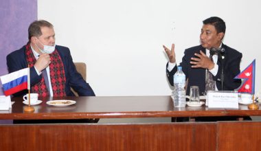 नेपाल चेम्बर र रुसी व्यापारीक प्रतिनिधिमण्डलबिच भेटवार्ता