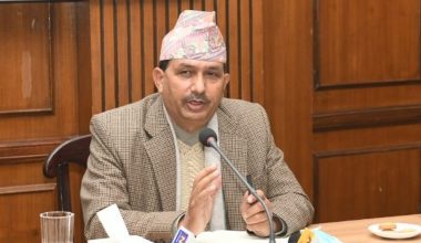 पर्यटनमन्त्री ढकालद्वारा विमानस्थलको निरीक्षण