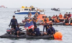 Human body remains pulled from crash site: Indonesian flight crash