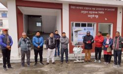 ज्योति विकास बैंकद्वारा कपिलवस्तु सामुदायिक अस्पताललाई बेबी वार्मर प्रदान