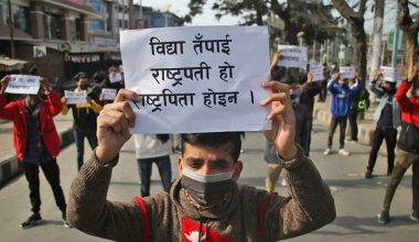 ‘विद्या तपाई राष्ट्रपति हो राष्ट्रपिता होइन’