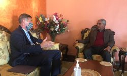 कांग्रेस सभापति देउवा र अमेरिकी राजदूत बेरीबीच भेटवार्ता