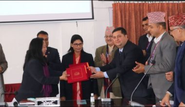 राष्ट्रिय एकद्वार प्रणाली कार्यान्वयन गर्न समझारी पत्रमा हस्ताक्षर