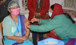 प्रदेश १ मा पाँच दिनमा १३ हजारले खोप लगाए