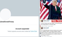ट्वीटरले लगायो ट्रम्पको अकाउन्टमा स्थायी प्रतिबन्ध