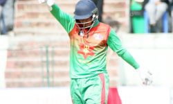 हरि चौहानको अर्धशतकमा एपीएफलाई मध्यम लक्ष्य