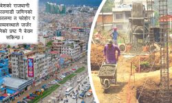 सहरको भद्दा नक्कल गर्दै गाउँमा पनि कंक्रिटे विकास