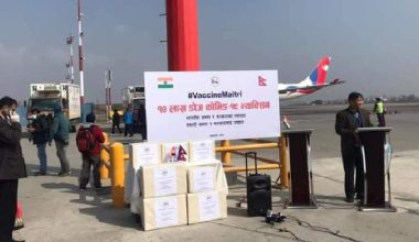 कोरोनाको खोप आइपुग्यो काठमाडौं