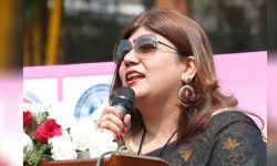 बिन्दवासिनी म्युजिककी अध्यक्ष लिना शर्मा रेग्मी पक्राउ