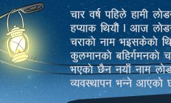 बिजुली हाकिम हितेन्द्रजीकाे चार महिने हाकिमी