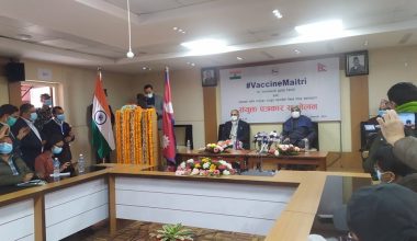 भारतले १० लाख डोज खोप अनुदानमा दिने