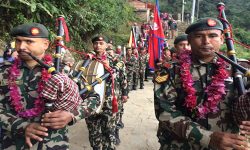 गोरखादेखि काठमाडौंसम्म नेपाली सेनाको पदयात्रा आजबाट शुरु