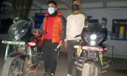 मोटरसाइकल चोरी गर्ने २ जना पक्राउ