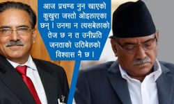 लम्पसारवादी प्रचण्डले वकालत गरेको लोकतन्त्र