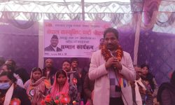 शहिद परिवारका सदस्यलाई रोजगारी दिने मन्त्री साहको घोषणा